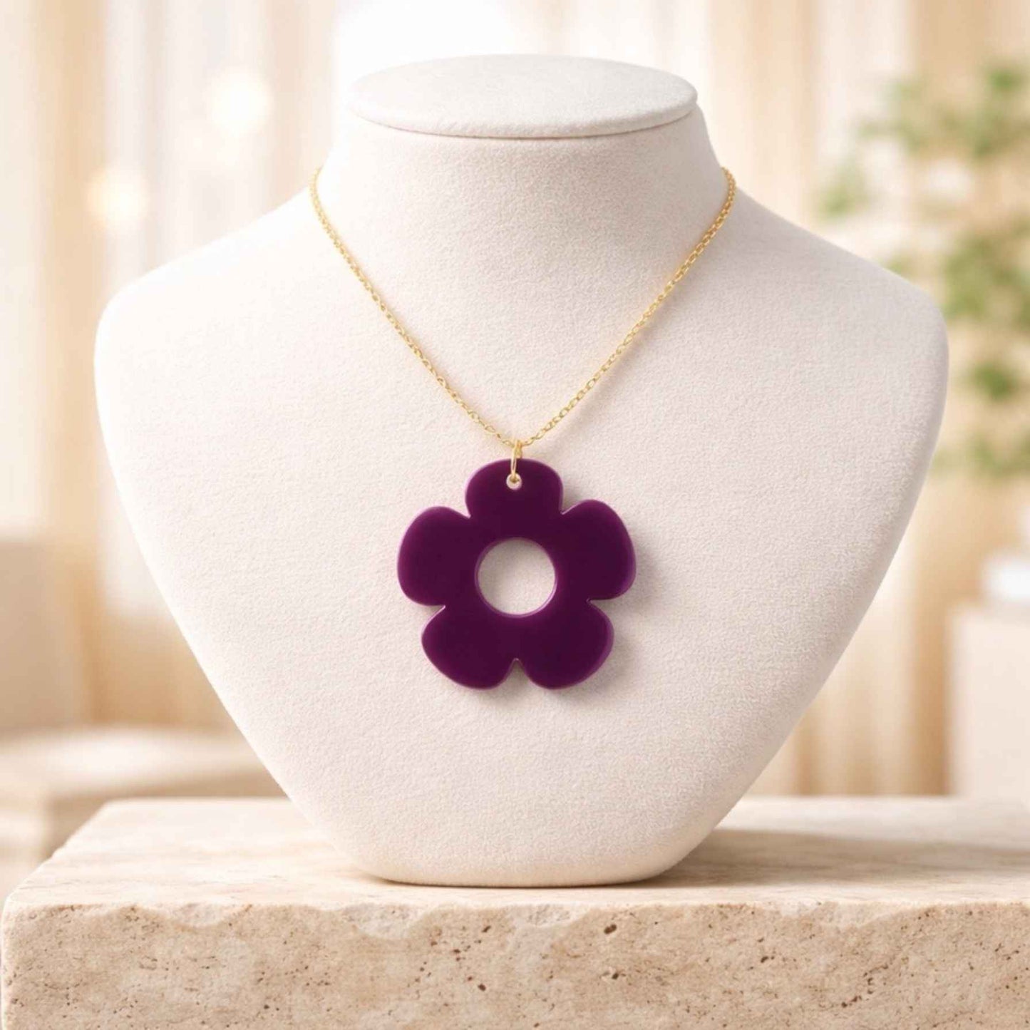 Flower Bloom Maxi Necklace
