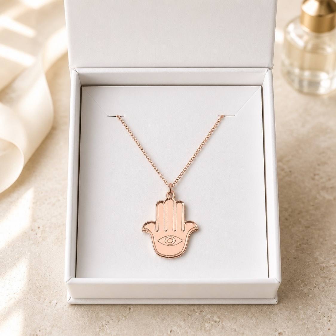 Hamsa Nazar Protection Necklace