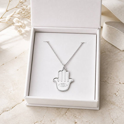 Hamsa Nazar Protection Necklace