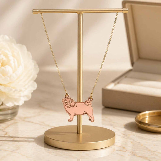 Pug Dog Necklace