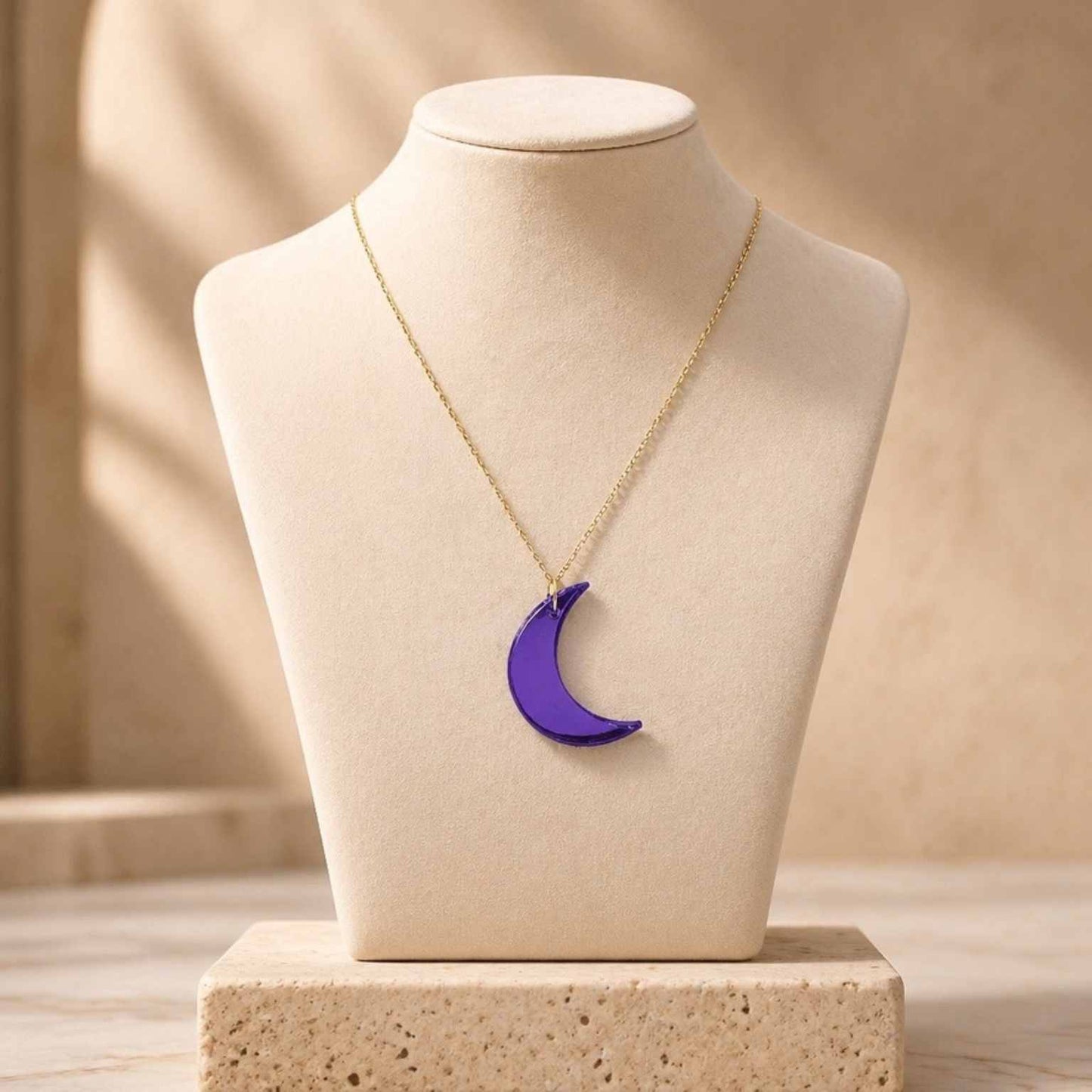 Moon Glow Maxi Necklace