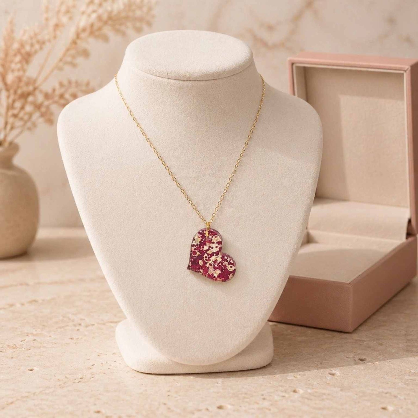 Love Heart Midi Necklace