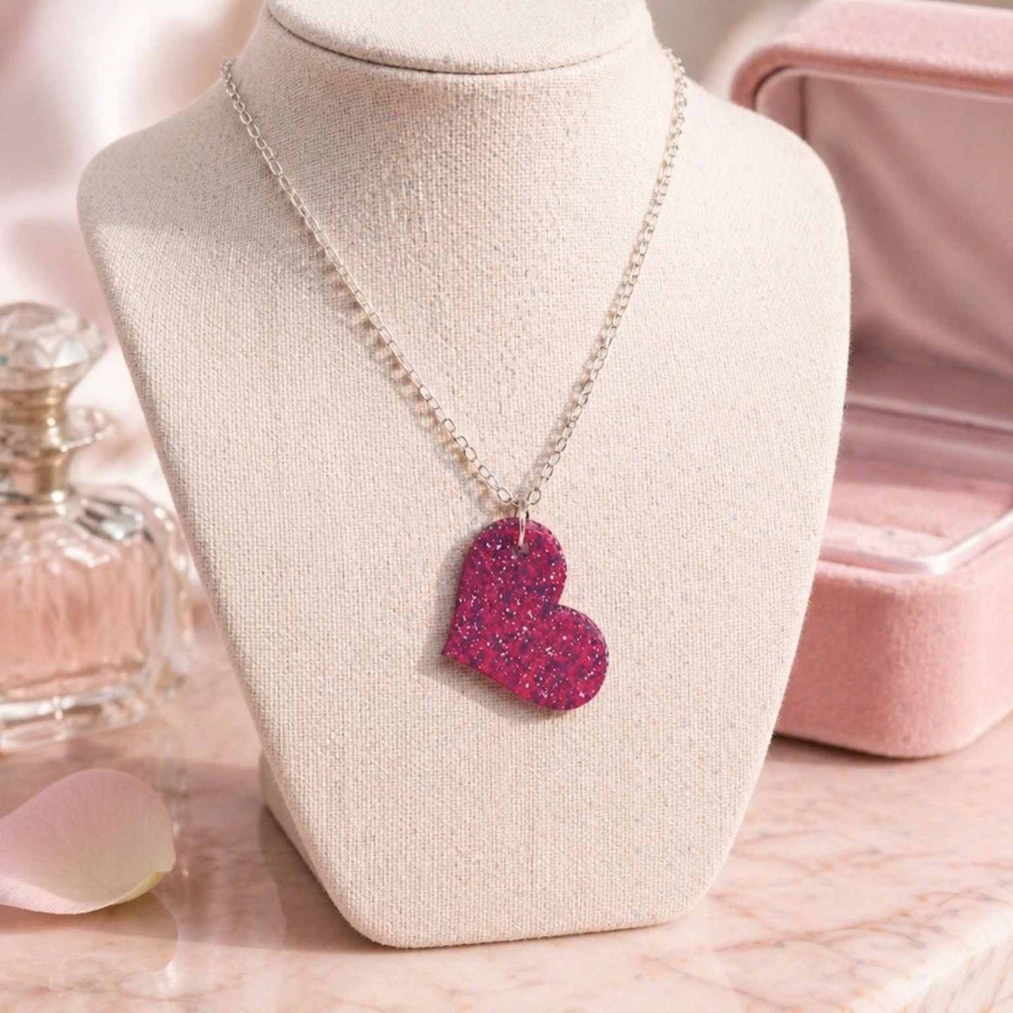 Love Heart Midi Necklace