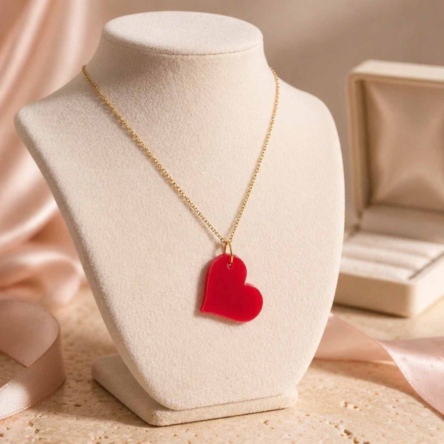 Love Heart Midi Necklace