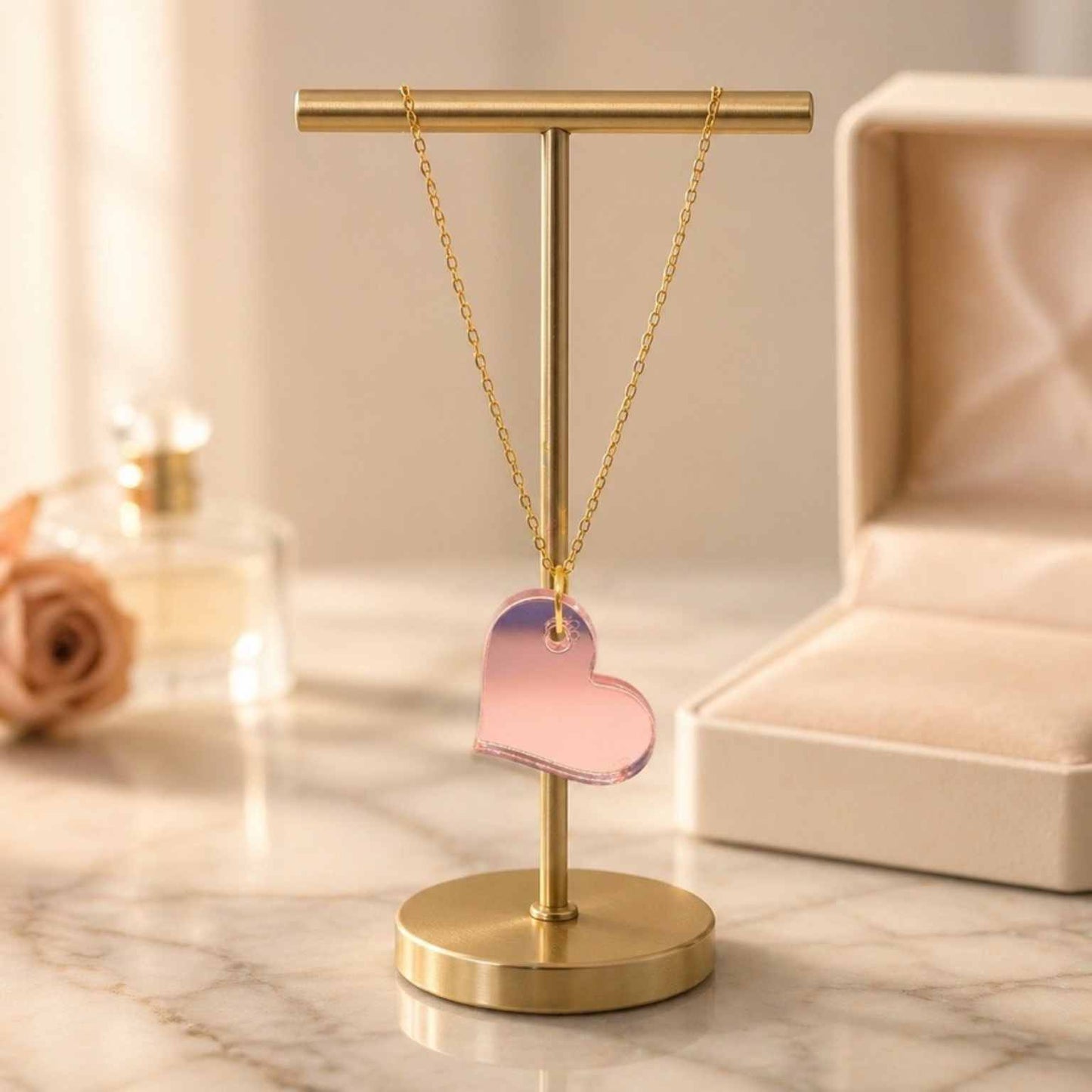 Love Heart Midi Necklace