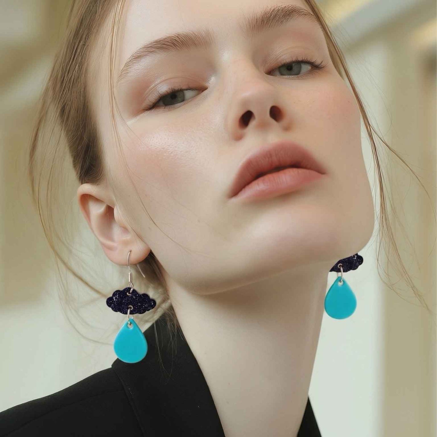 Rain Cloud Earrings