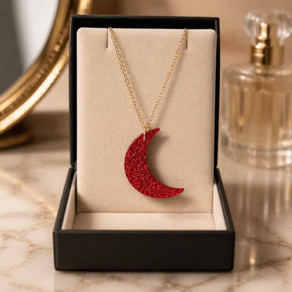Moon Glow Maxi Necklace