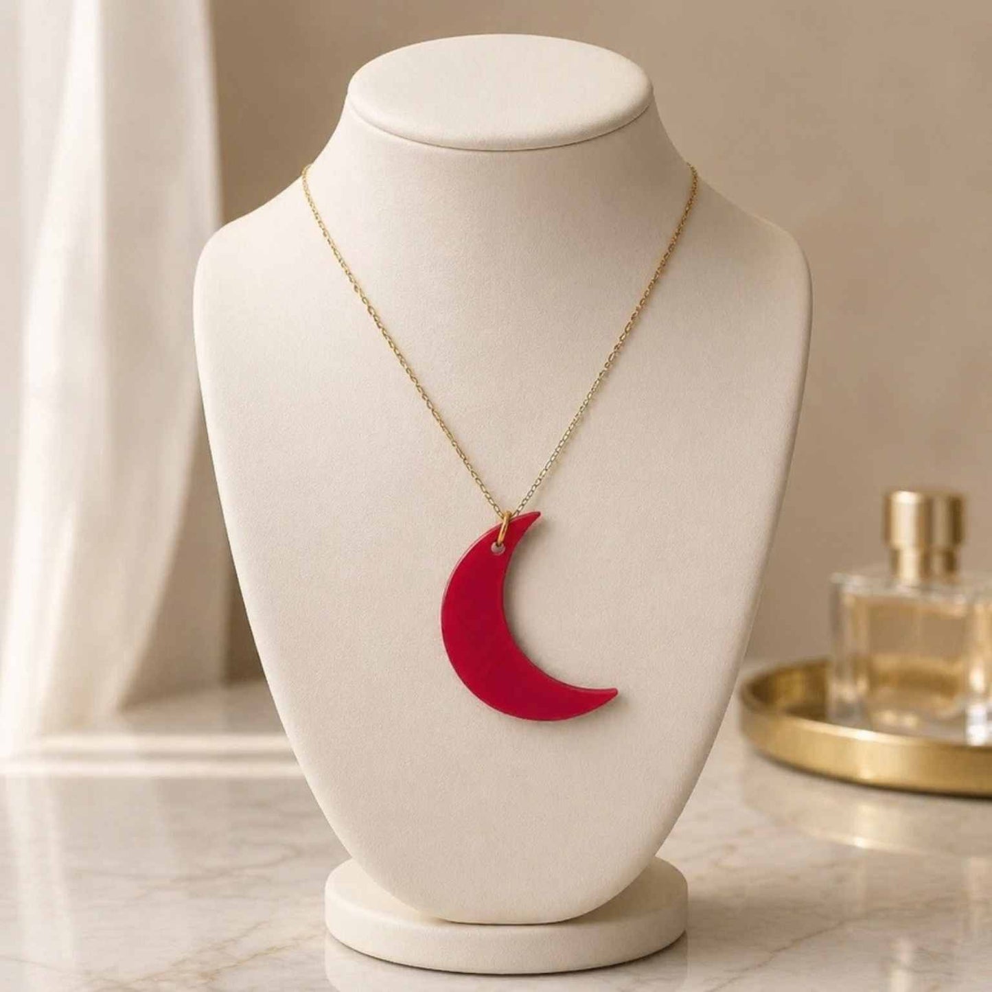 Moon Glow Maxi Necklace