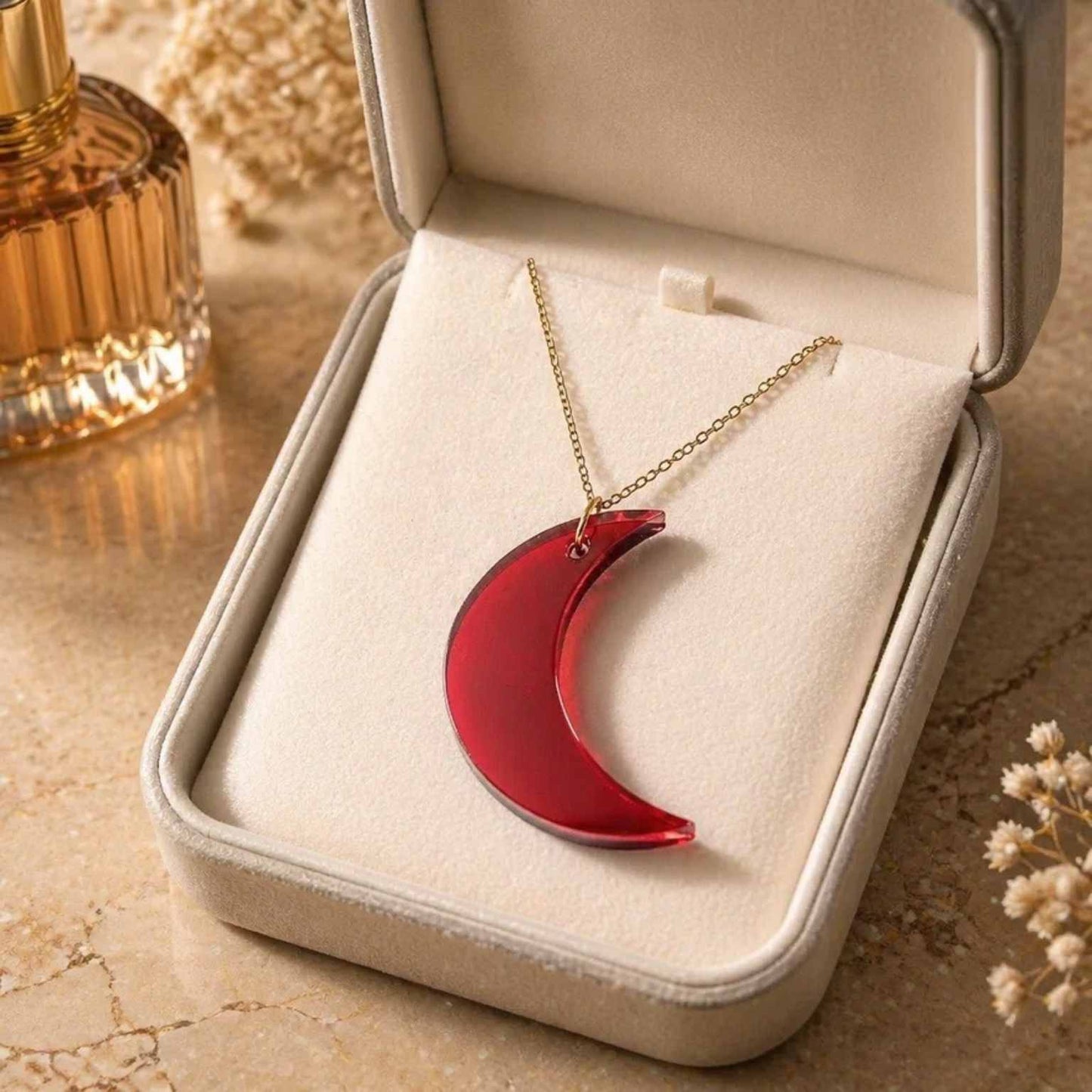 Moon Glow Maxi Necklace