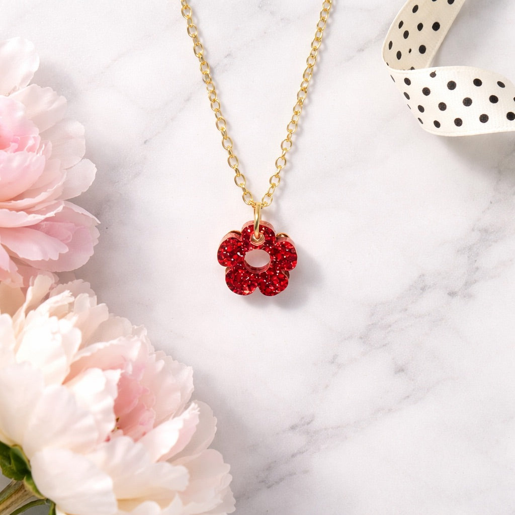 Bloom Petal Pop Charm Necklace
