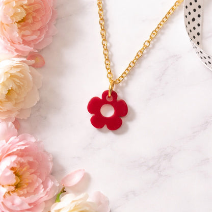 Bloom Petal Pop Charm Necklace