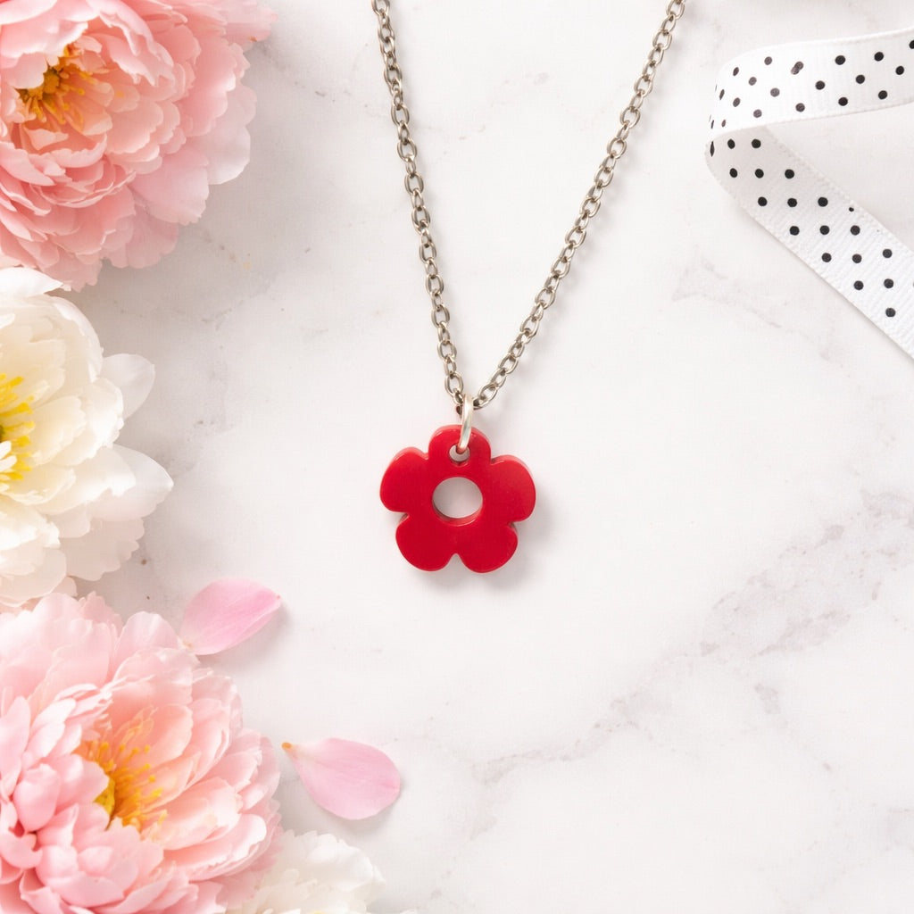 Bloom Petal Pop Charm Necklace
