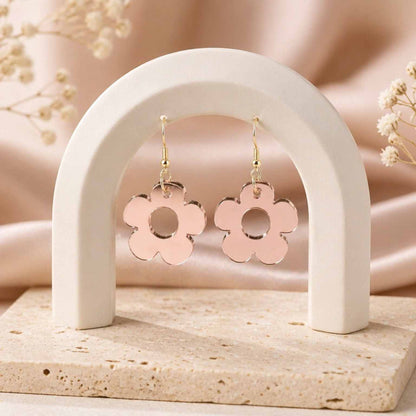 Bloom Flower Midi Earring & Necklace Set