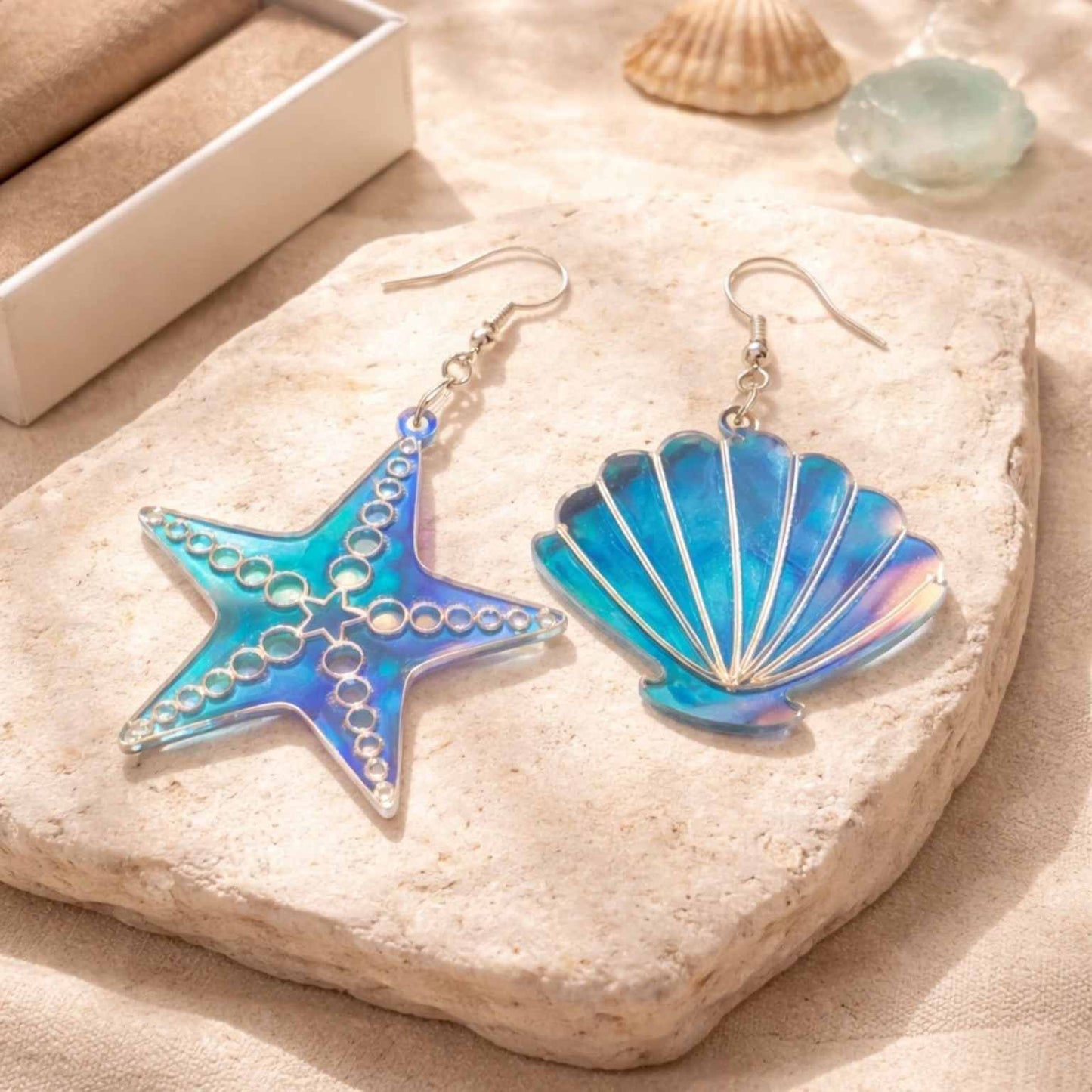 Shell & Starfish Earrings
