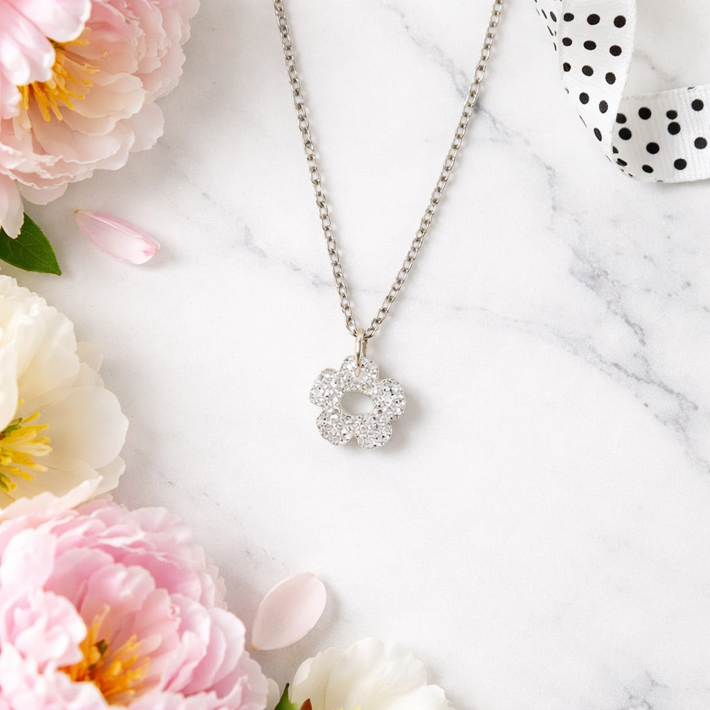Bloom Petal Pop Charm Necklace