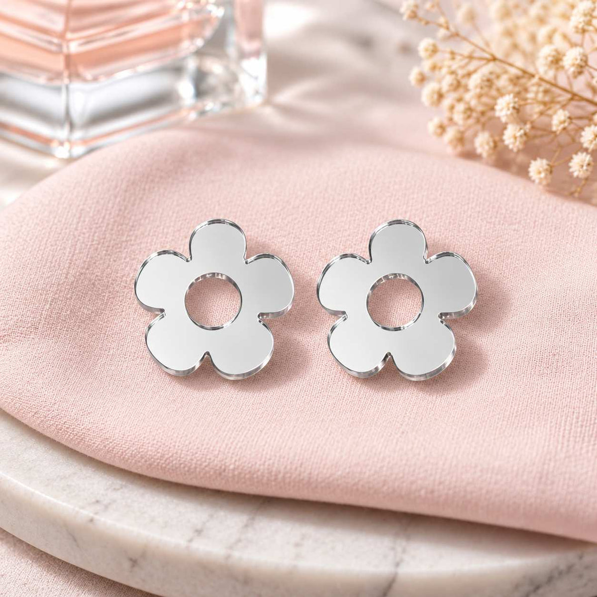 Bloom Flower Earrings – Studs