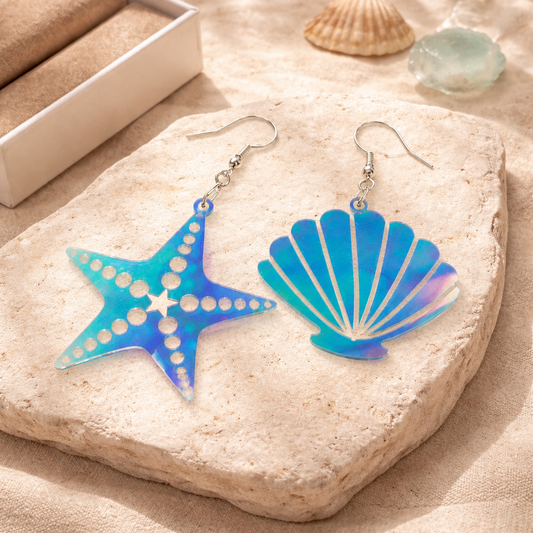 Shell & Starfish Earrings