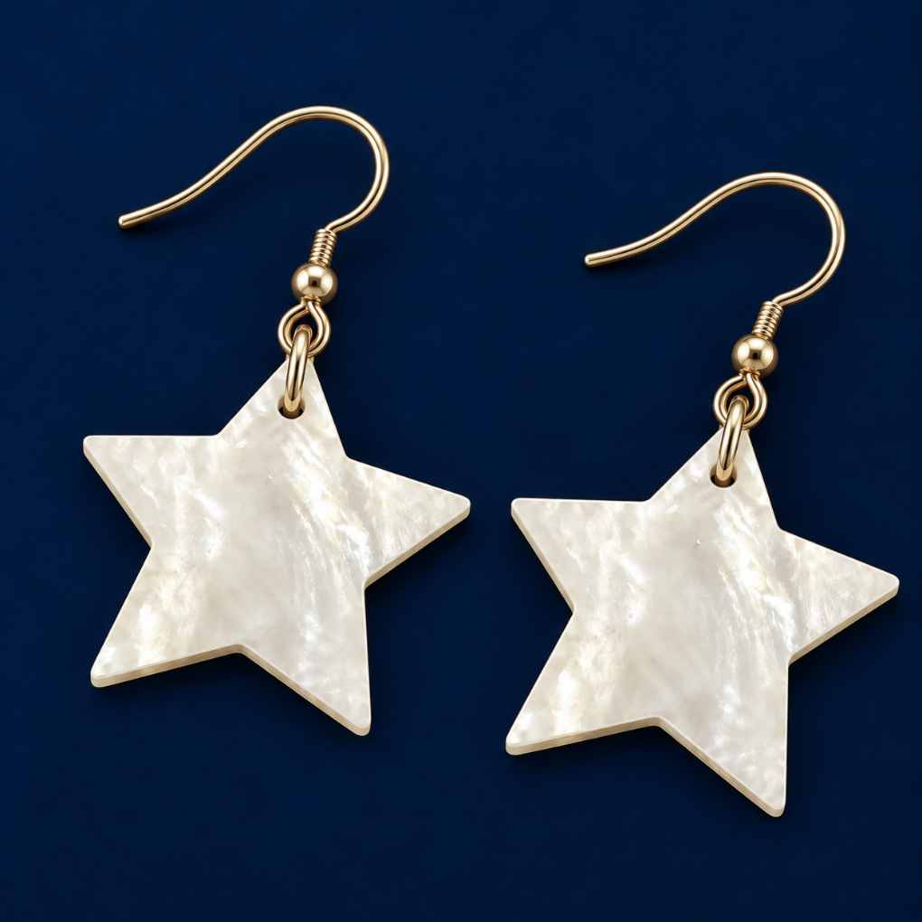 Star Light Earrings | Dangles