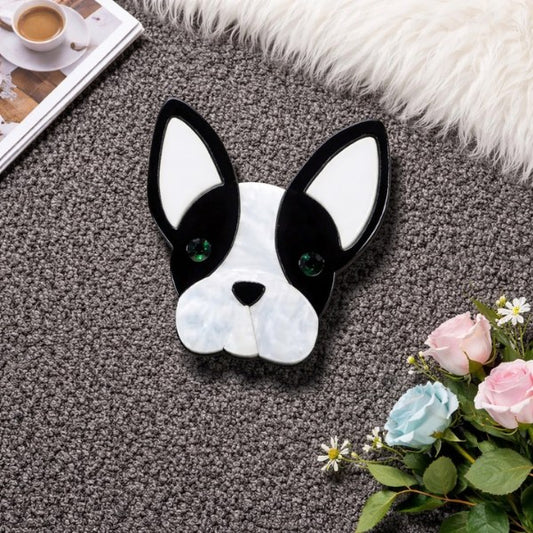 Terrier Dog Brooch
