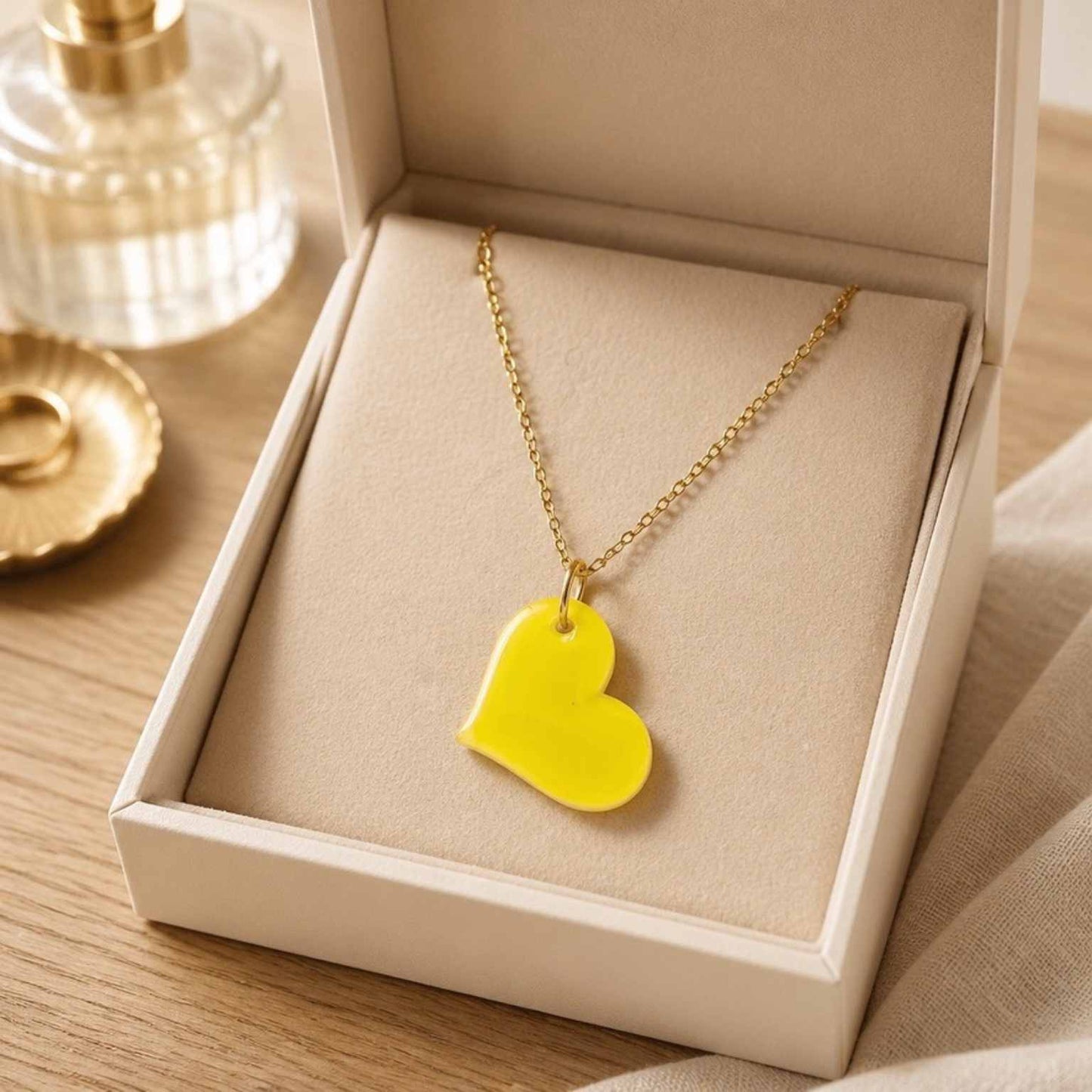 Love Heart Midi Necklace