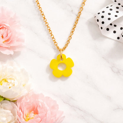 Bloom Petal Pop Charm Necklace