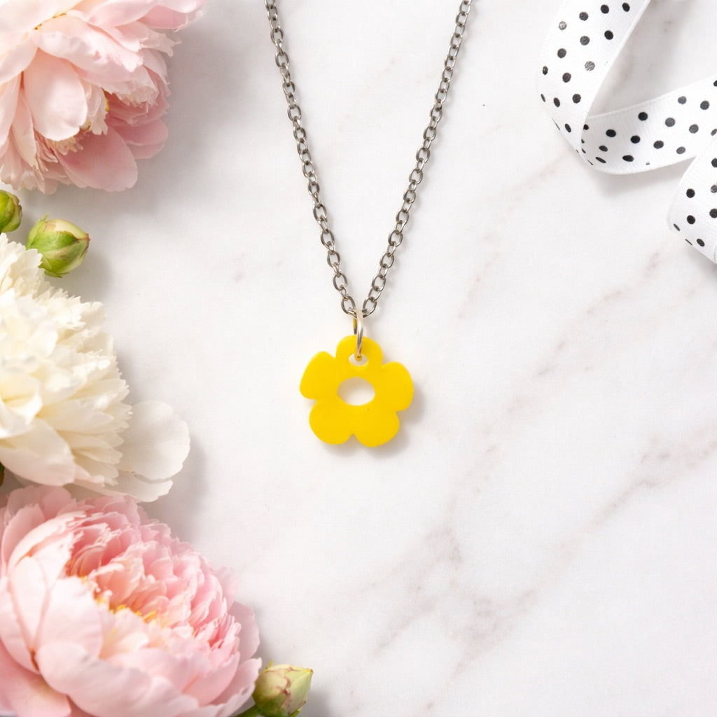 Bloom Petal Pop Charm Necklace