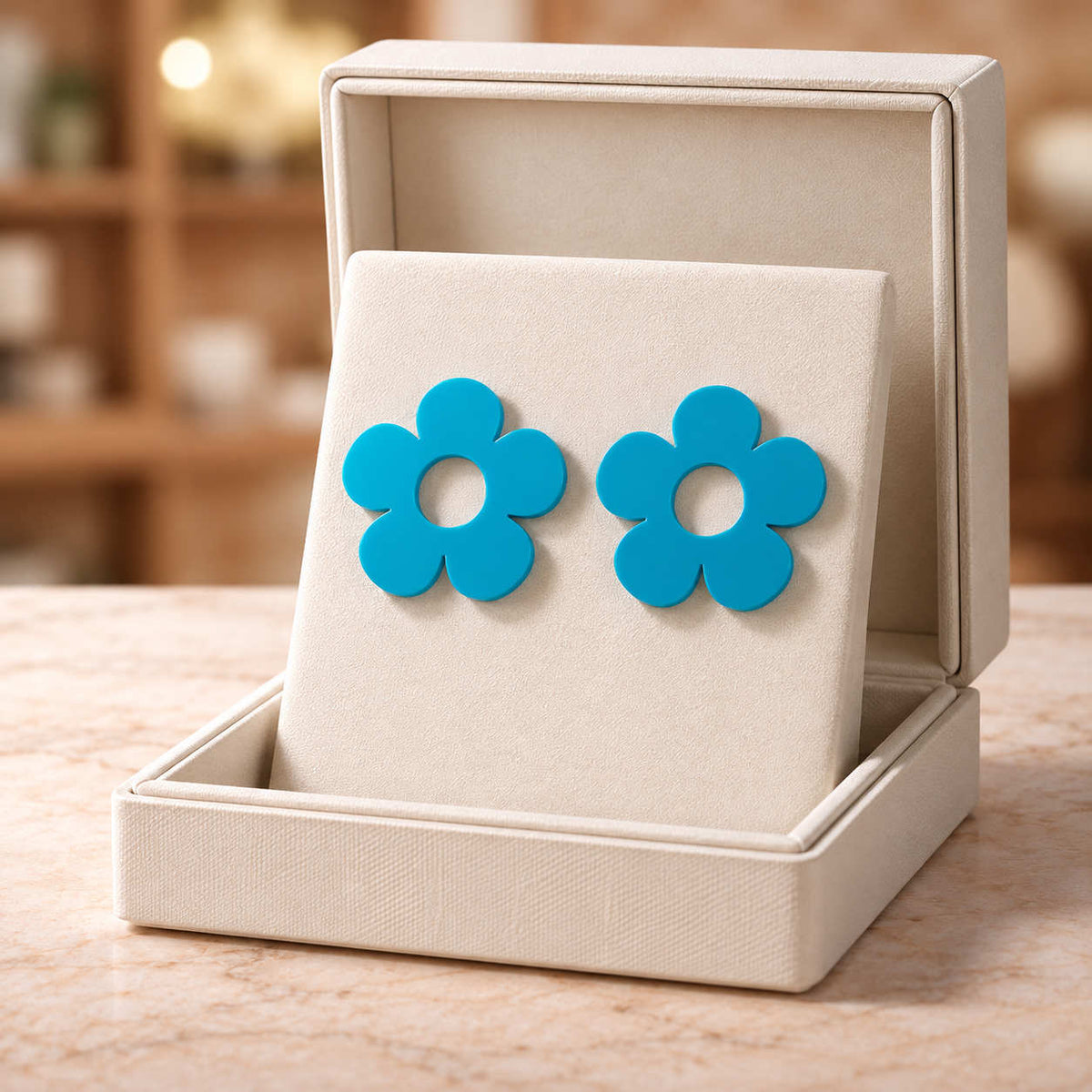 Bloom Flower Earrings – Studs