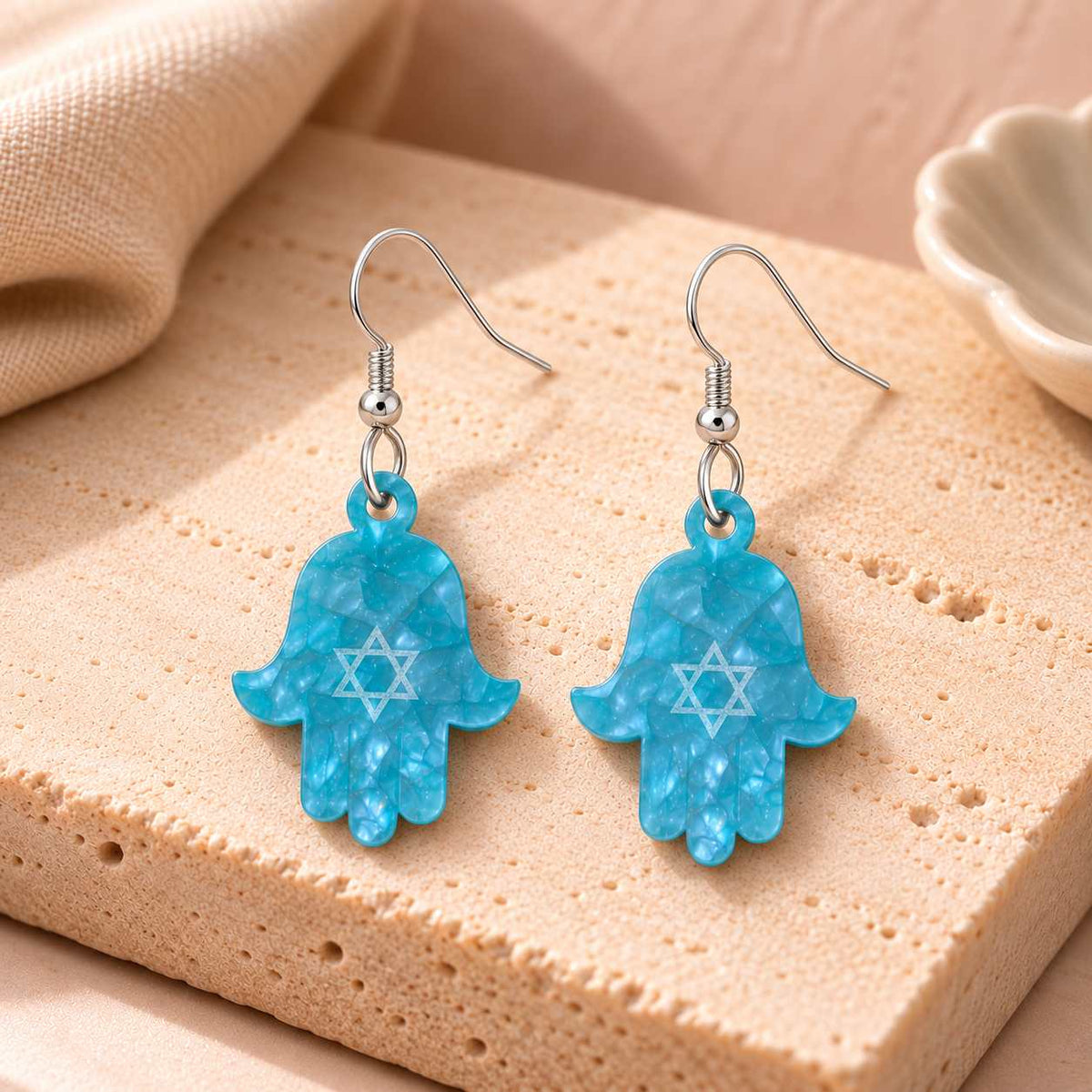 Hamsa Earrings - 3 Sassy Styles
