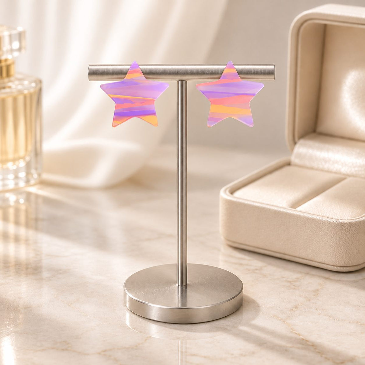 Star Light Earrings | Studs