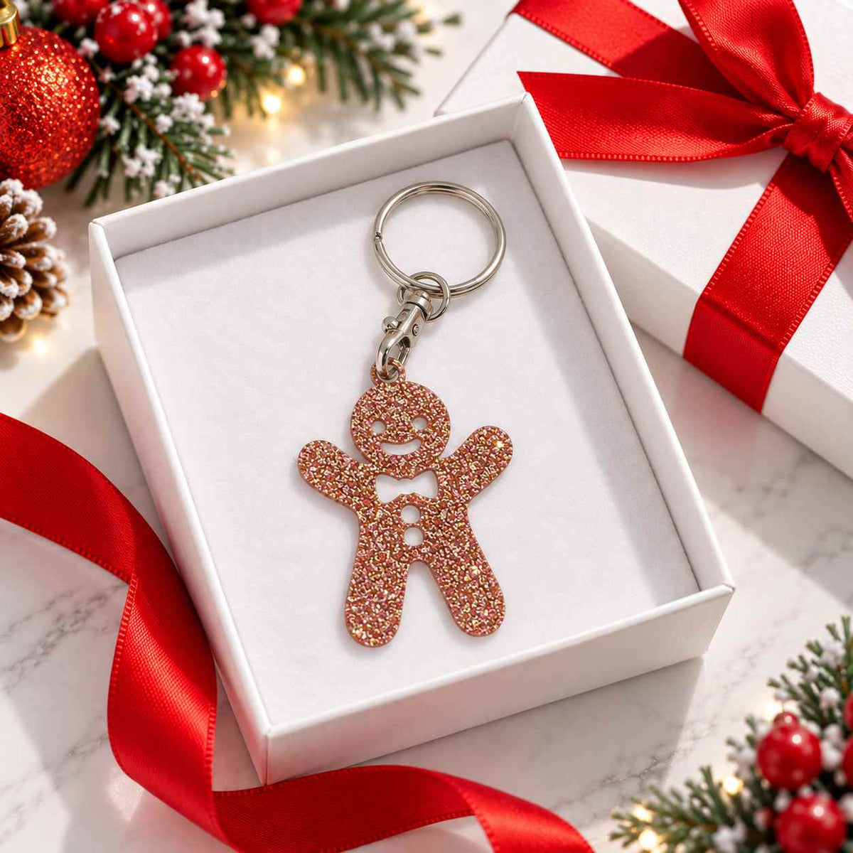 Gingerbread Man Bag Tag | PRE ORDER