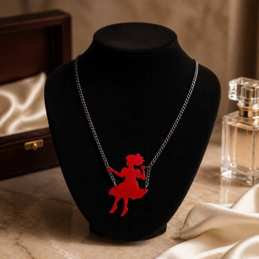 Girl on a Swing Necklace