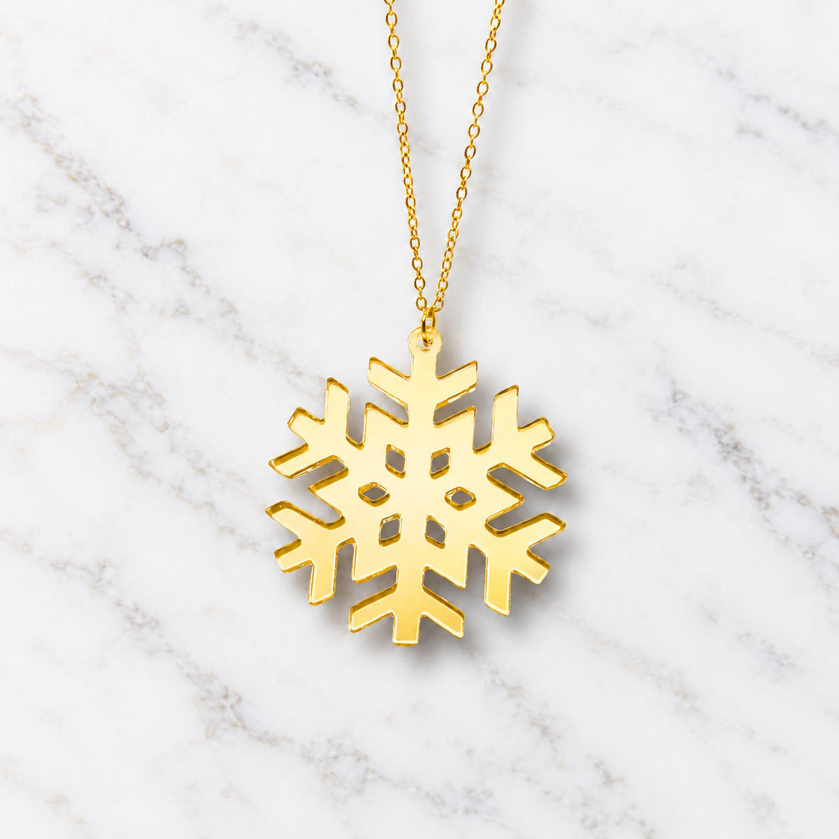 Snowflake Necklace - PREORDER