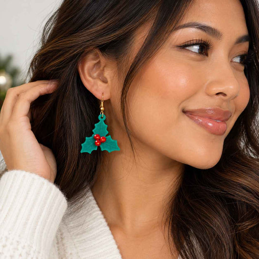Holly Jolly Christmas Earrings