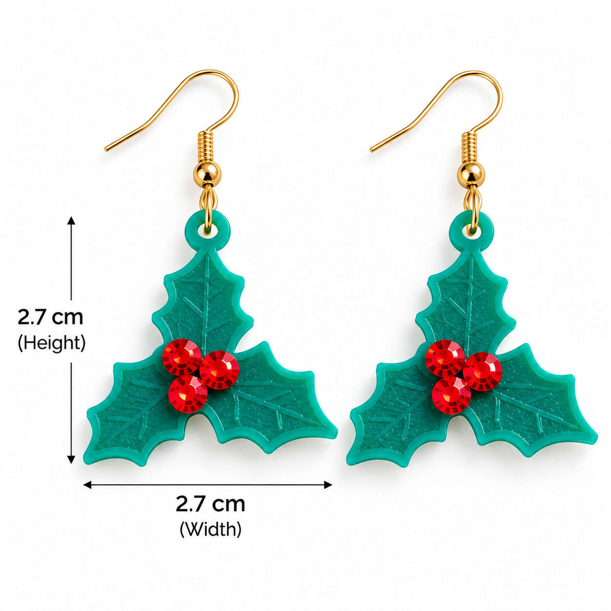 Holly Jolly Christmas Earrings