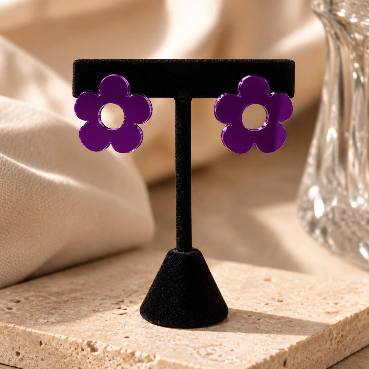 Bloom Flower Earrings – Studs