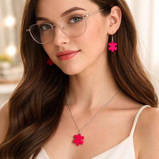Puzzle Me Pretty Necklace