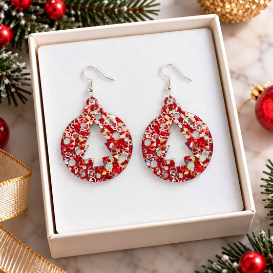 Christmas Bauble Earrings