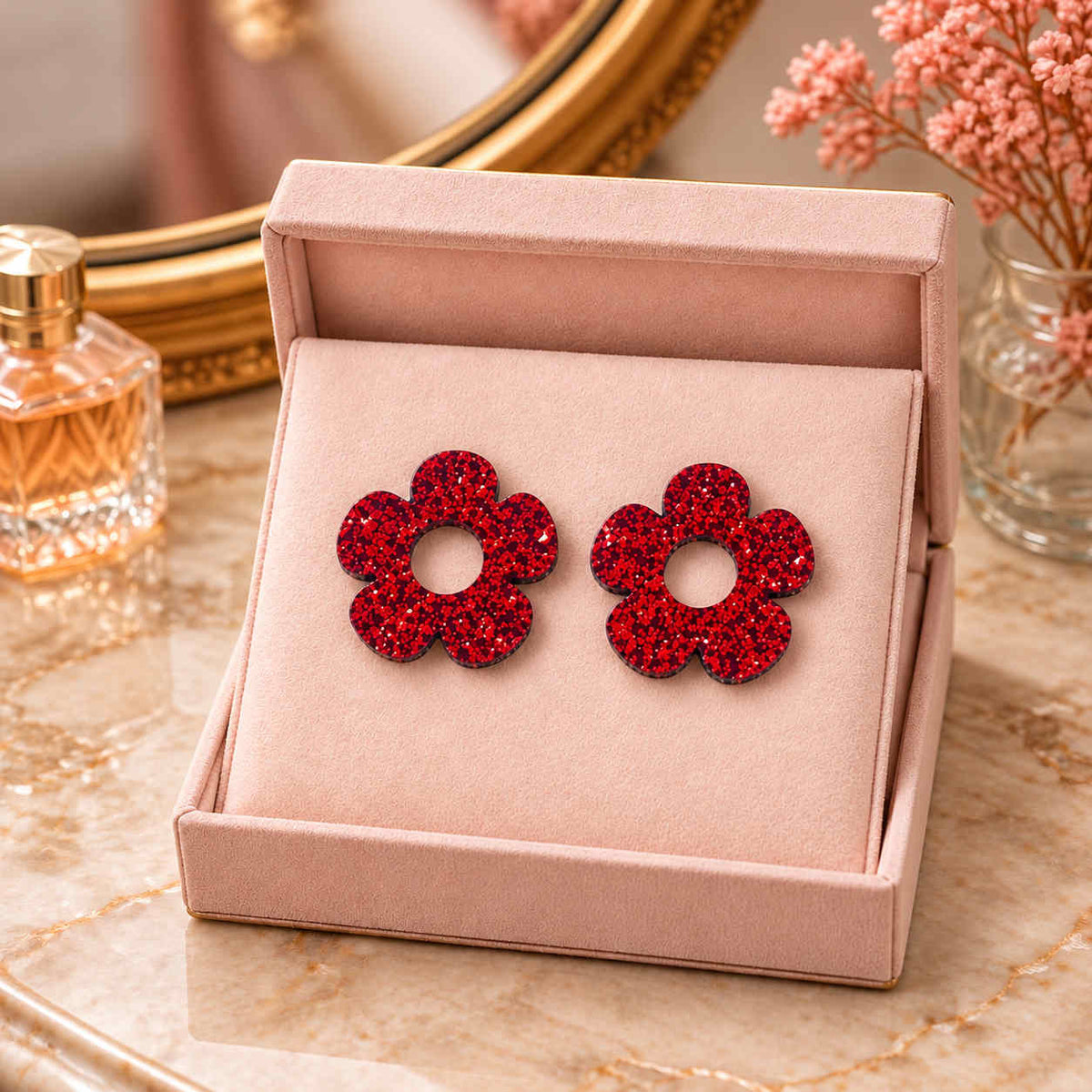Bloom Flower Earrings – Studs