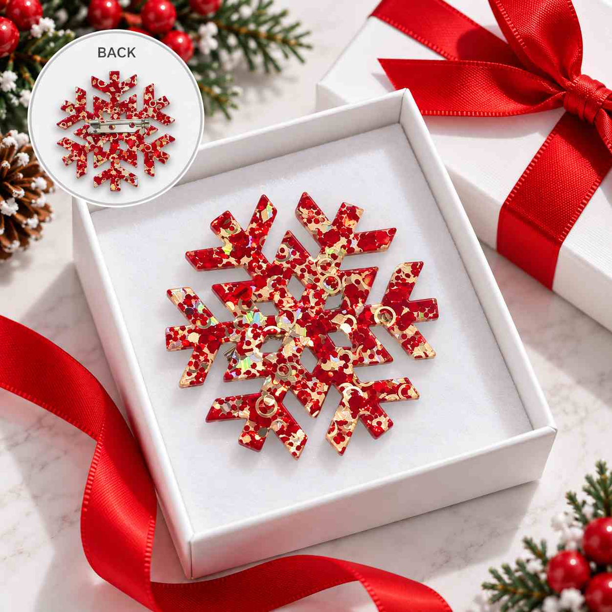 Snowflake Pin | PRE-ORDER