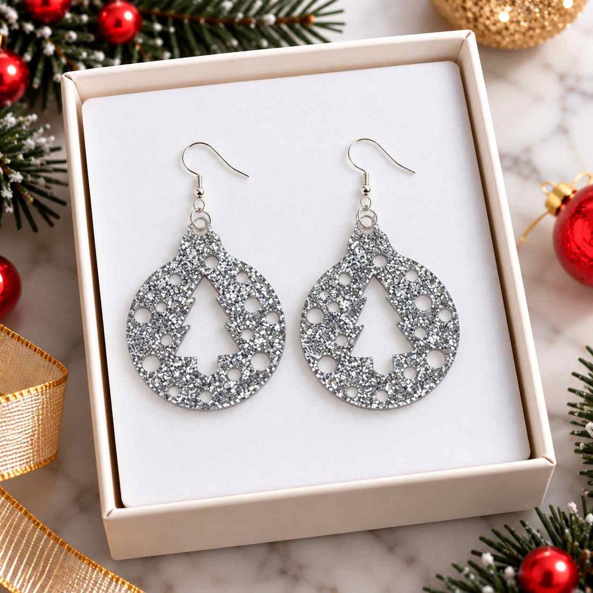 Christmas Bauble Earrings