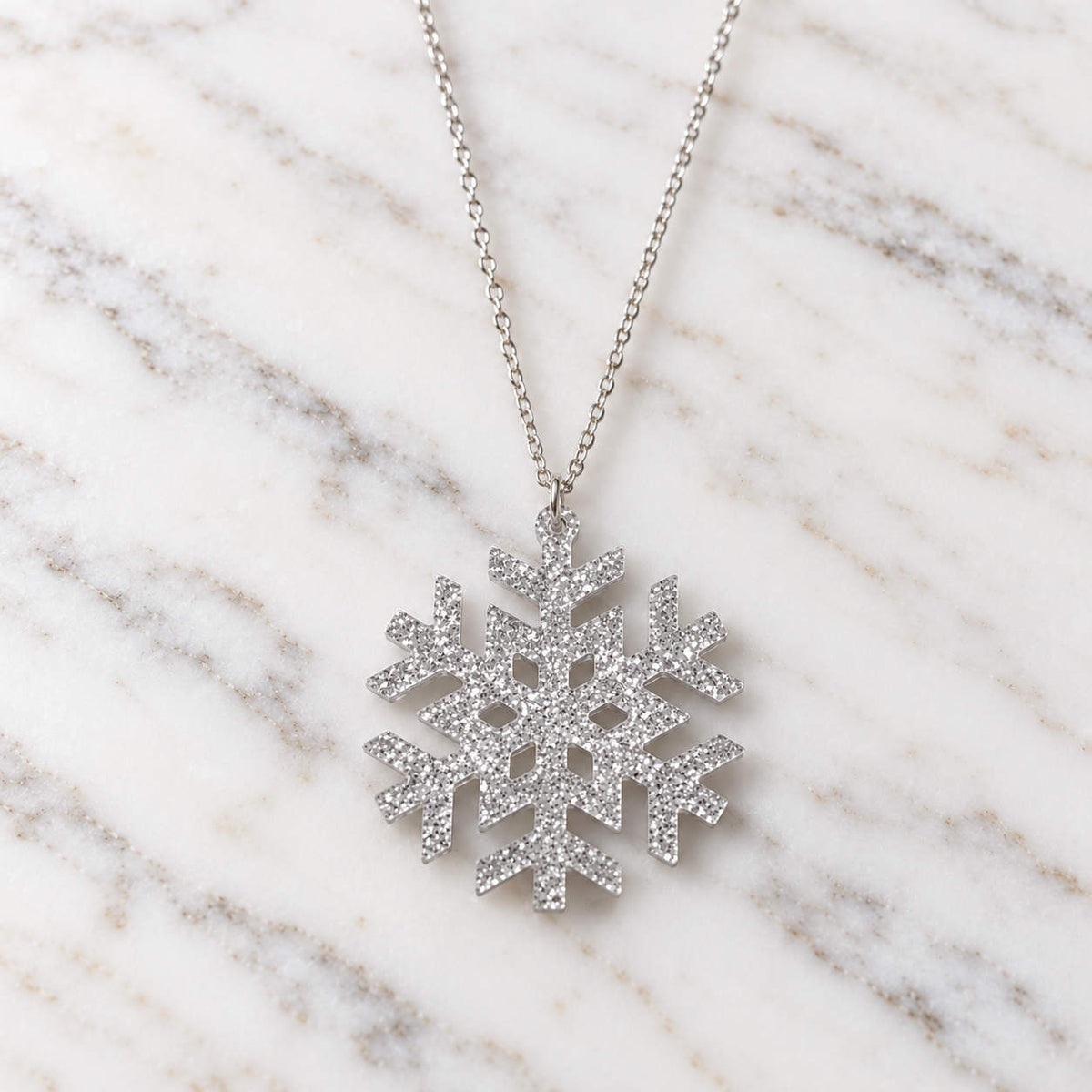 Snowflake Necklace - PREORDER
