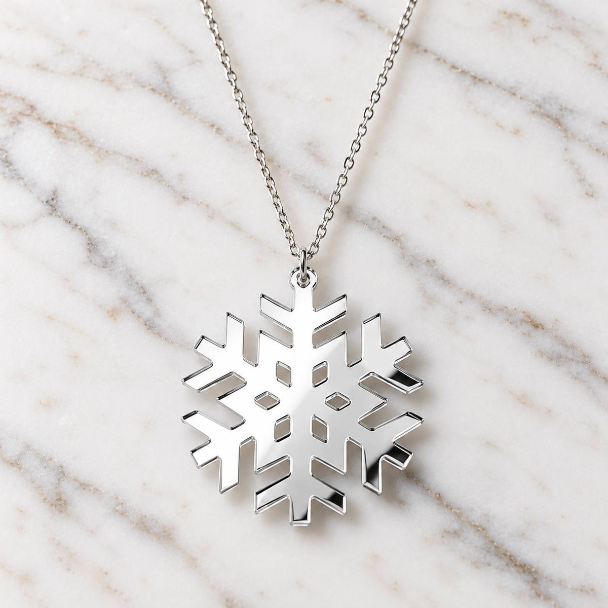 Snowflake Necklace - PREORDER