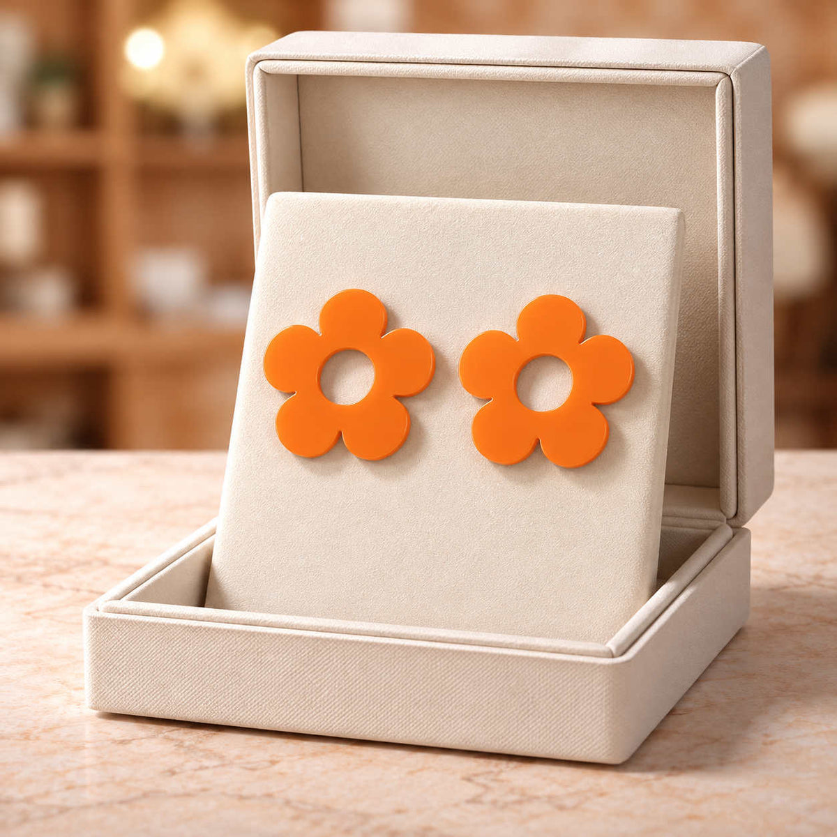 Bloom Flower Earrings – Studs