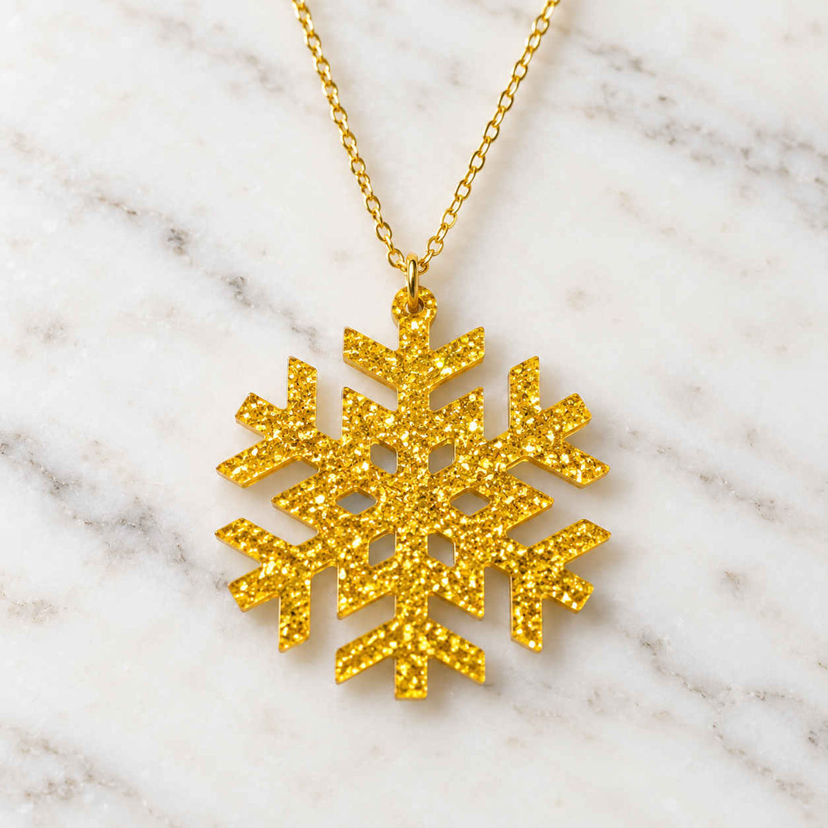 Snowflake Necklace - PREORDER